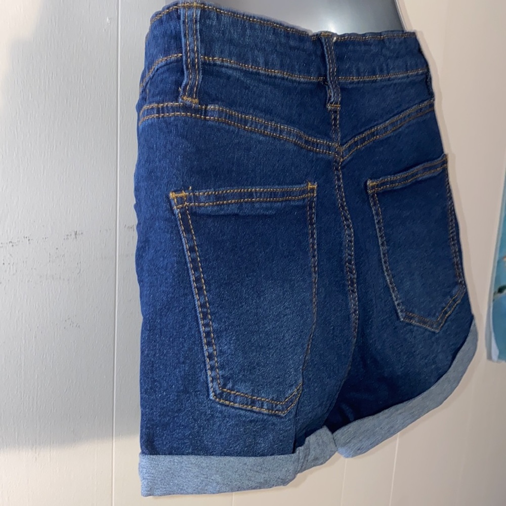 Charlotte Russe Denim Junior Shorts Size 5 NWT - Picture 6 of 7